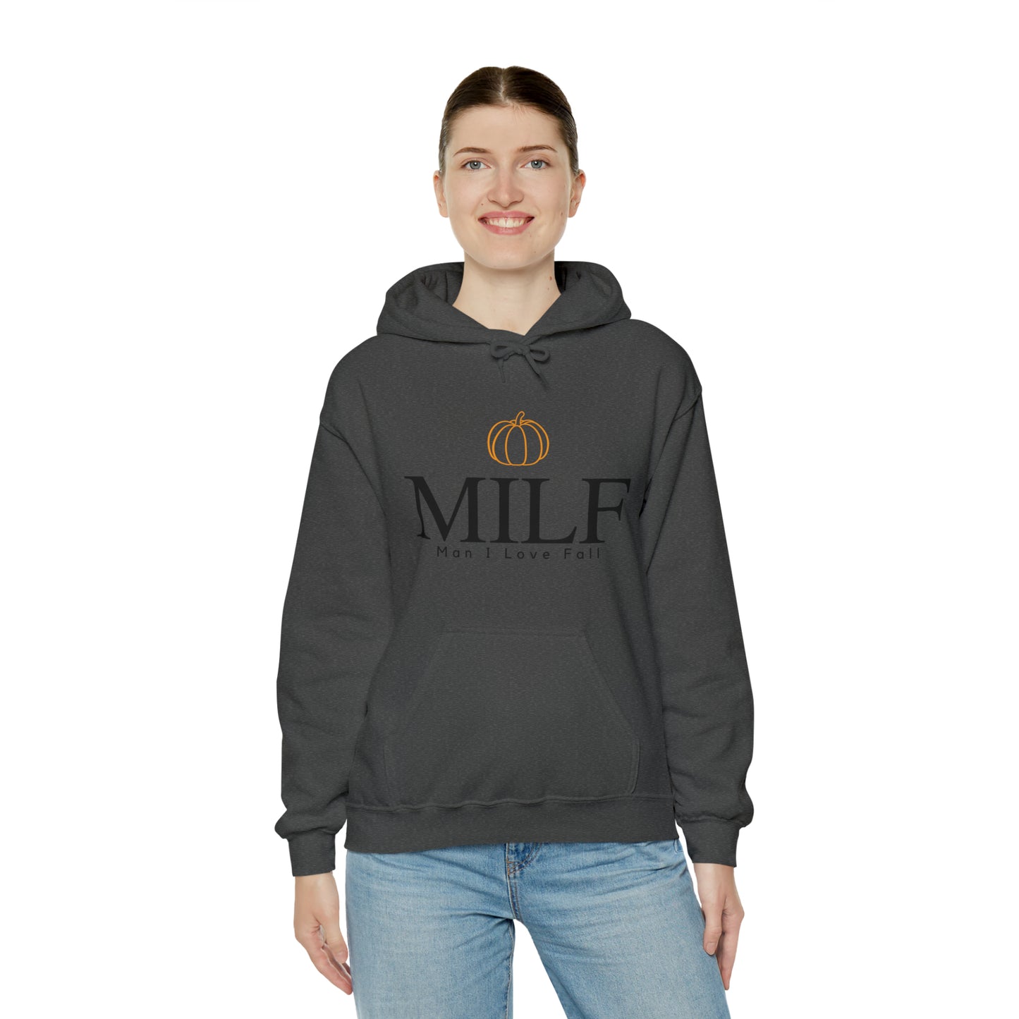 Man I Love Fall - Unisex Heavy Blend™ Hooded Sweatshirt