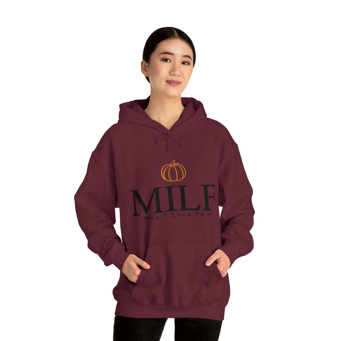 Man I Love Fall - Unisex Heavy Blend™ Hooded Sweatshirt