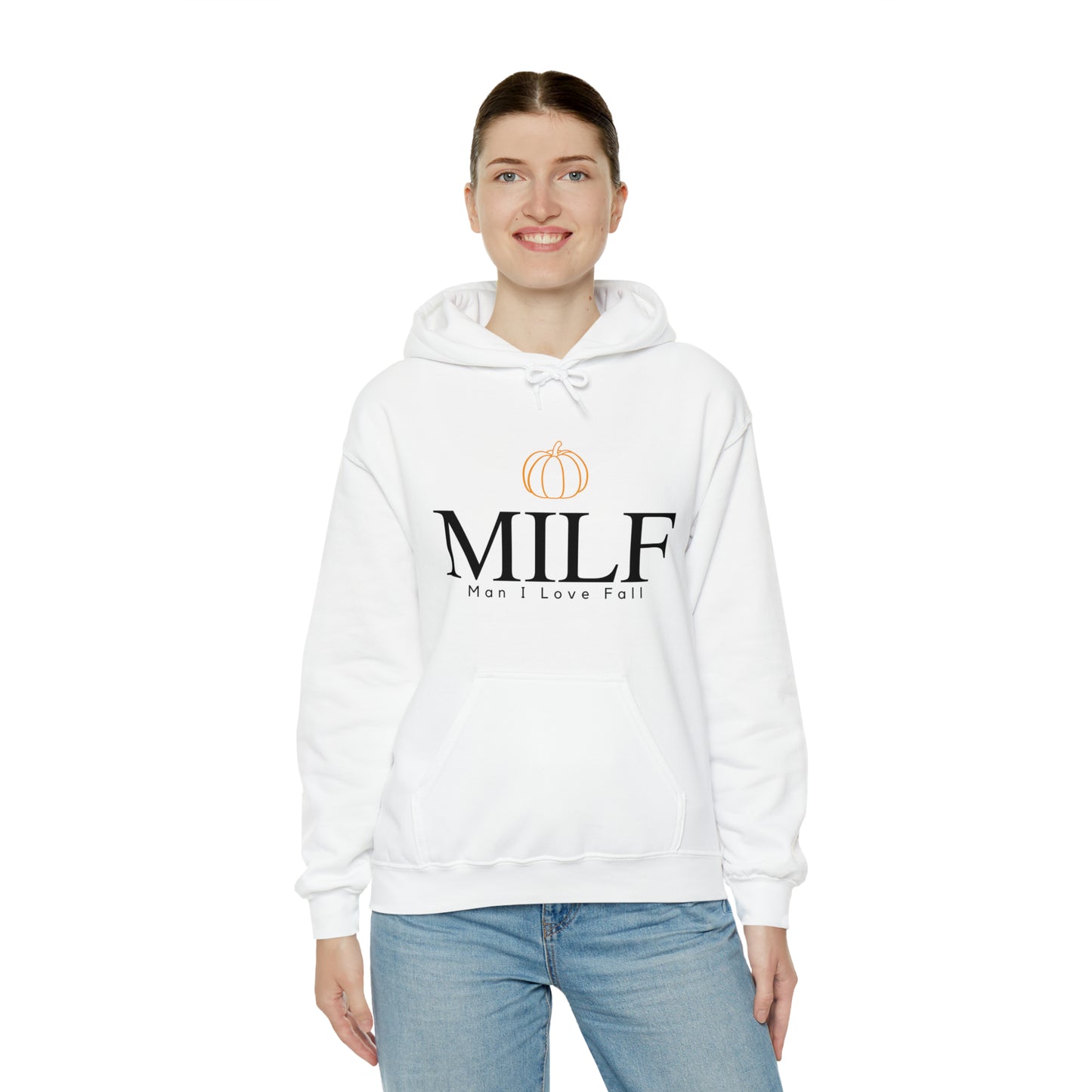 Man I Love Fall - Unisex Heavy Blend™ Hooded Sweatshirt