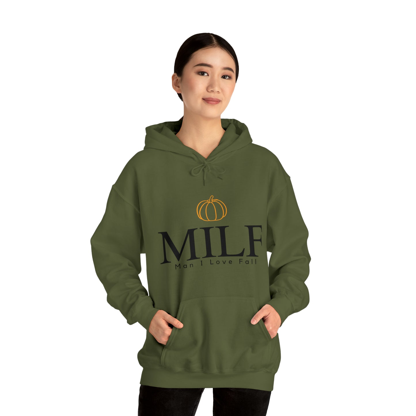 Man I Love Fall - Unisex Heavy Blend™ Hooded Sweatshirt