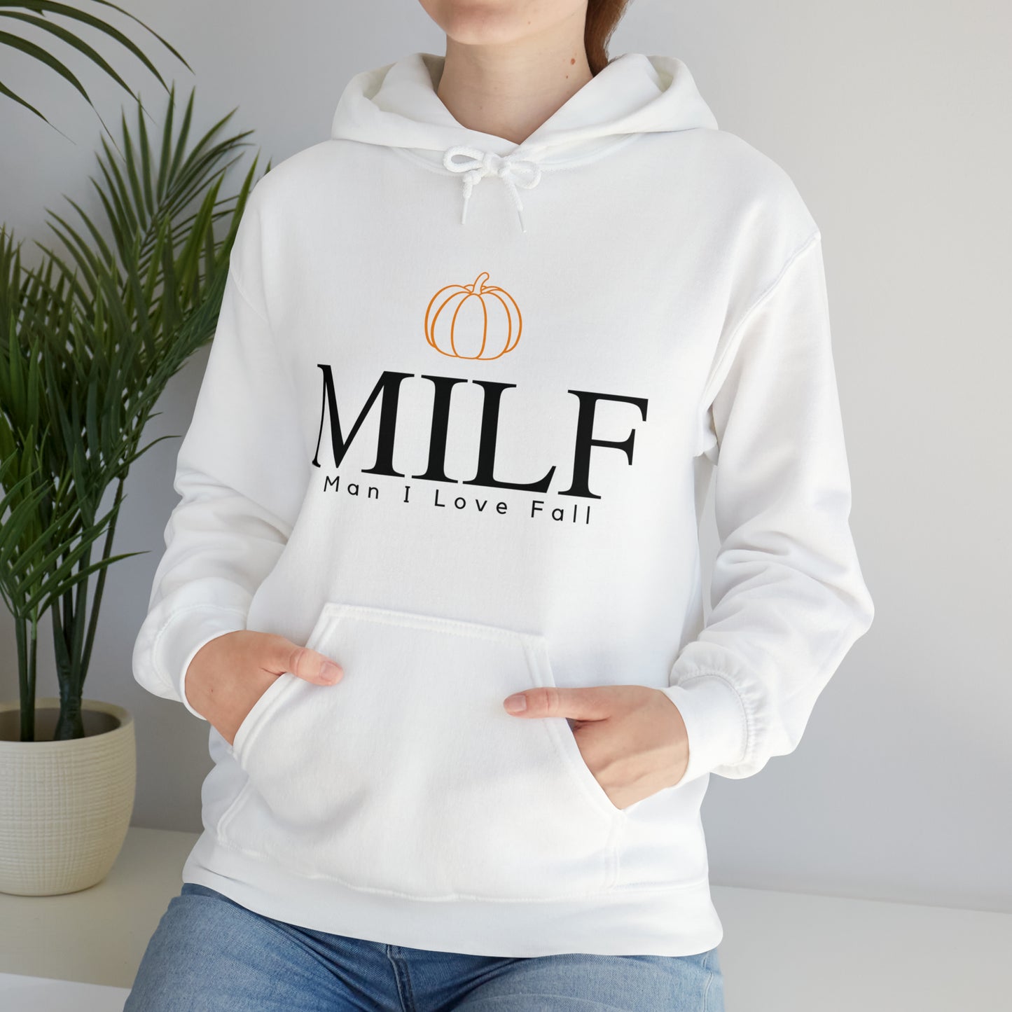 Man I Love Fall - Unisex Heavy Blend™ Hooded Sweatshirt